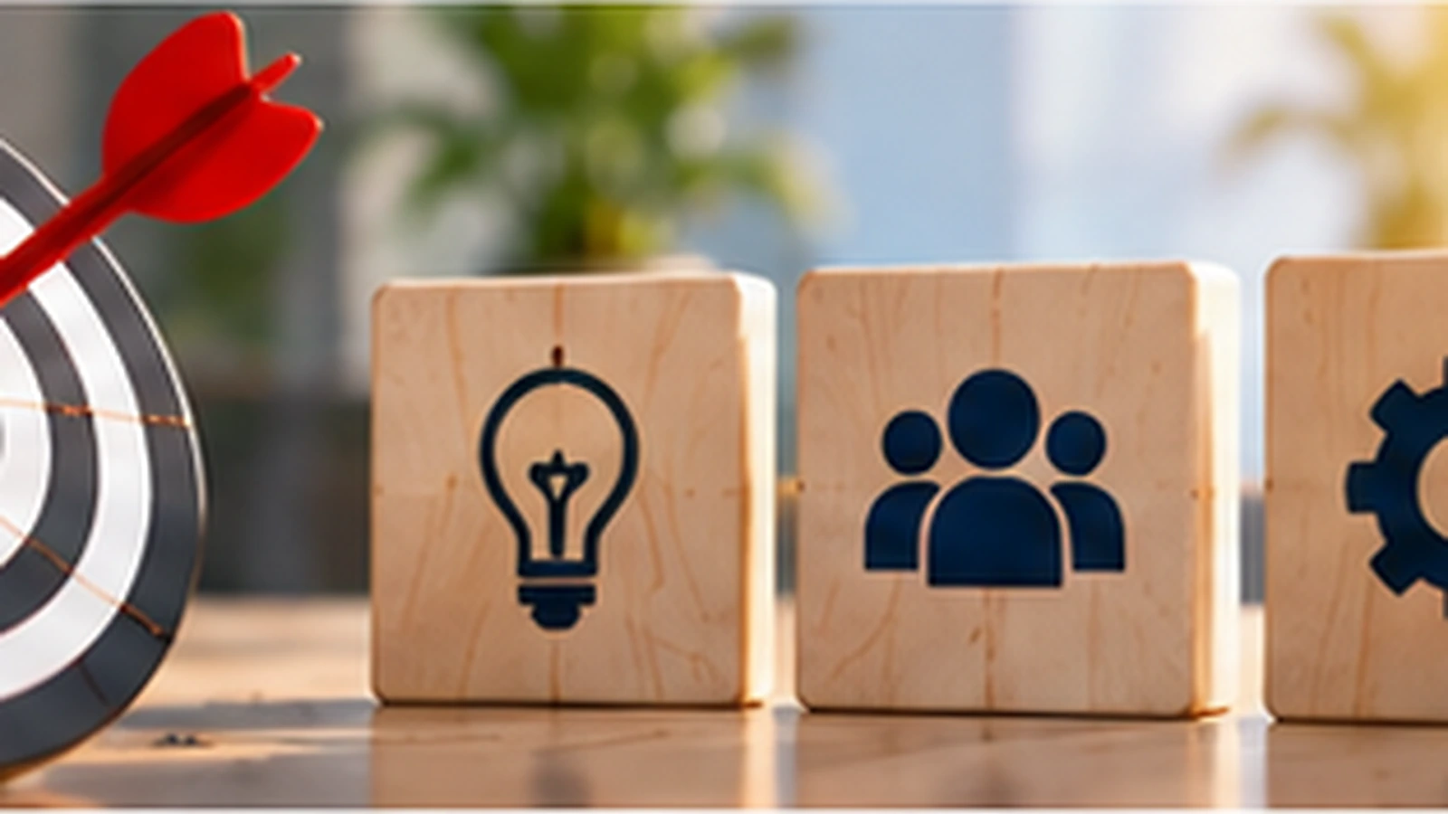 Business goals translated into a practical digital system